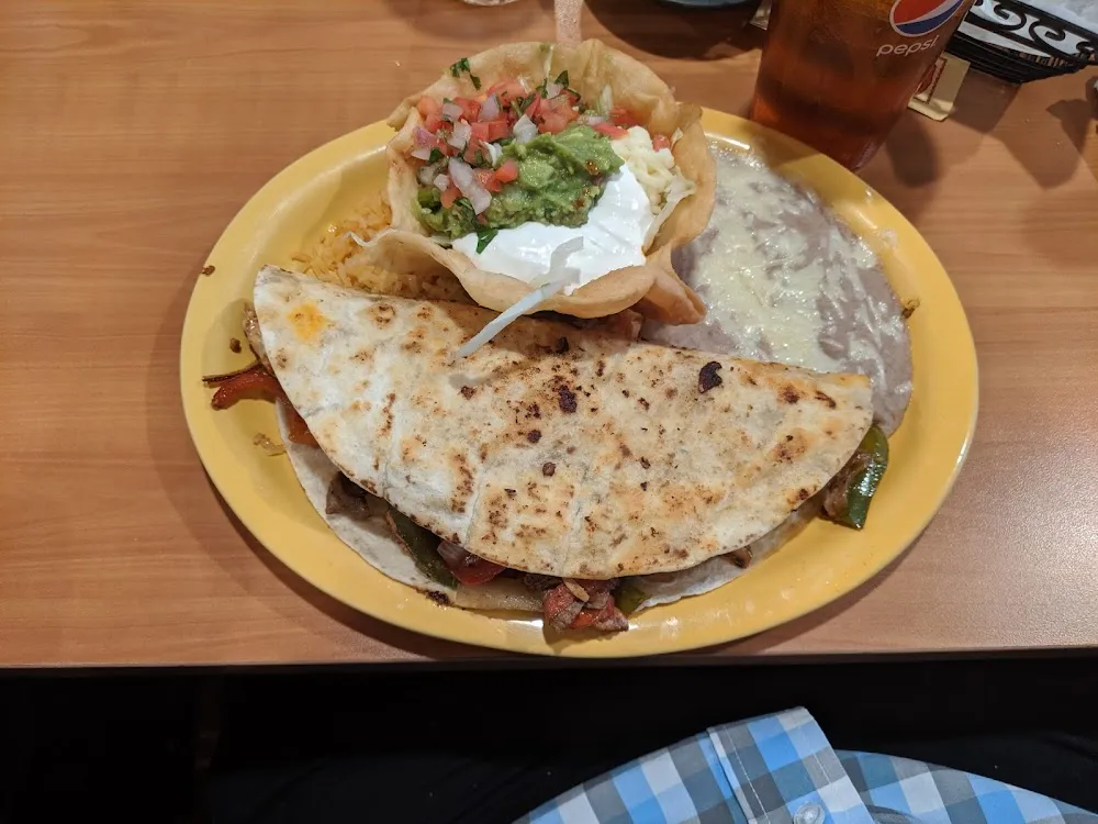 Steak and Chicken Fajitas